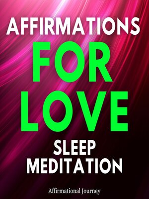 cover image of Affirmations For Love